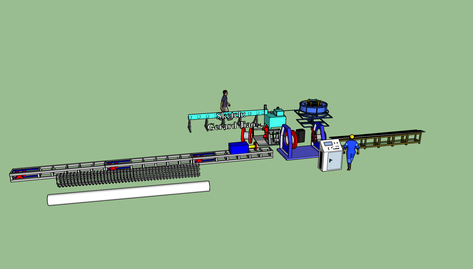 M&aacute;quina de soldadura de jaulas A