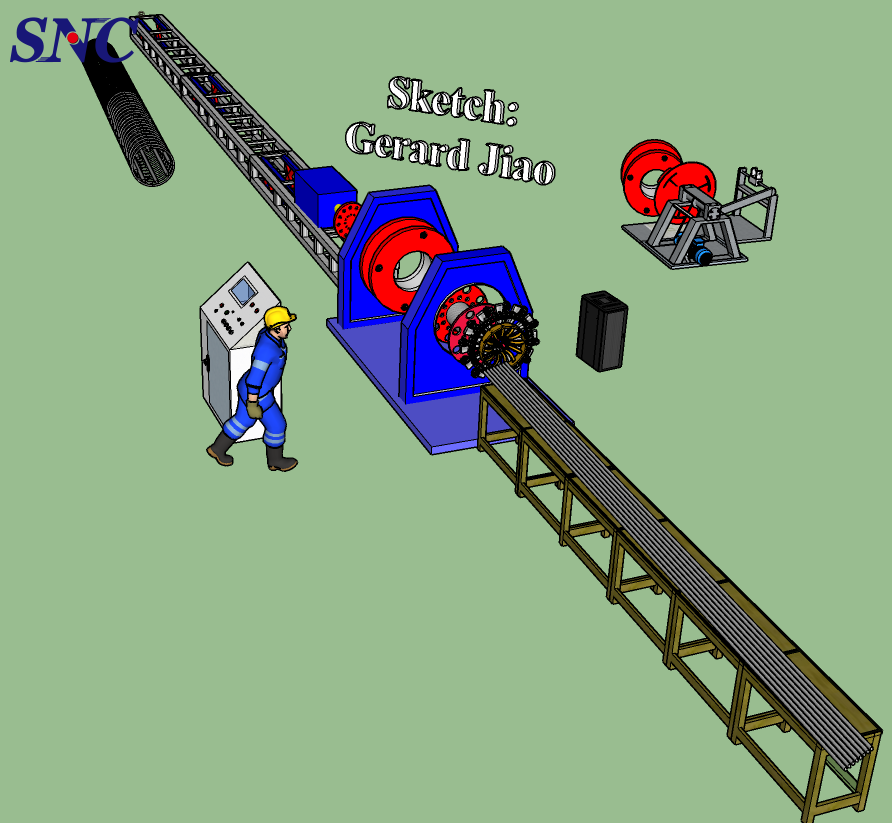 Eficiencia de la máquina de soldadura para hacer jaulas de acero.