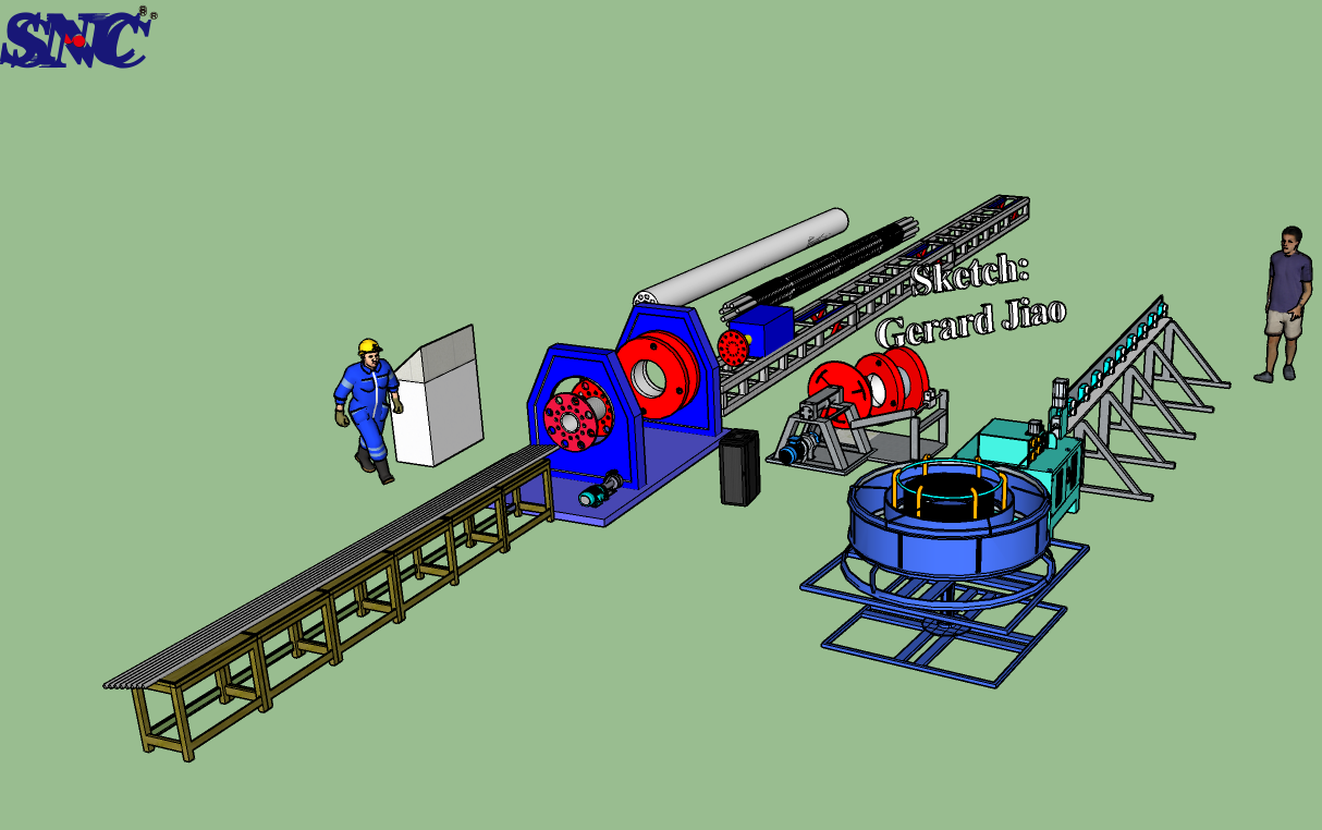 Método de mantenimiento del equipo de procesamiento de barras de acero.