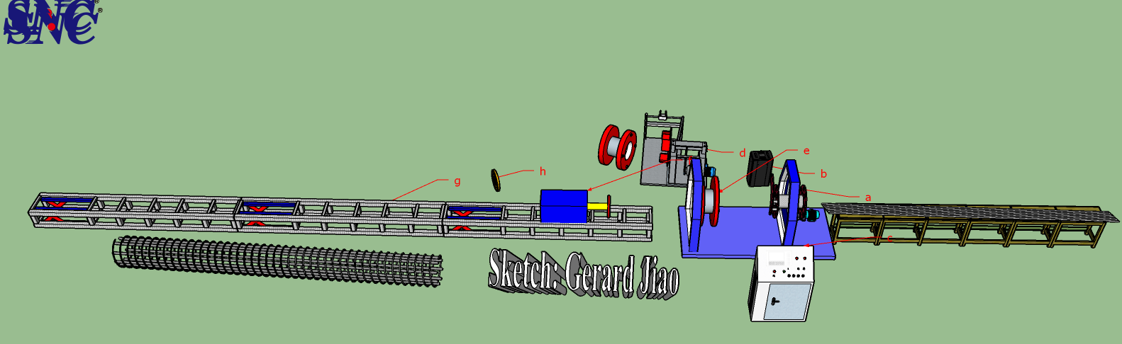 Precauciones para la instalación del soldador de jaula de acero: