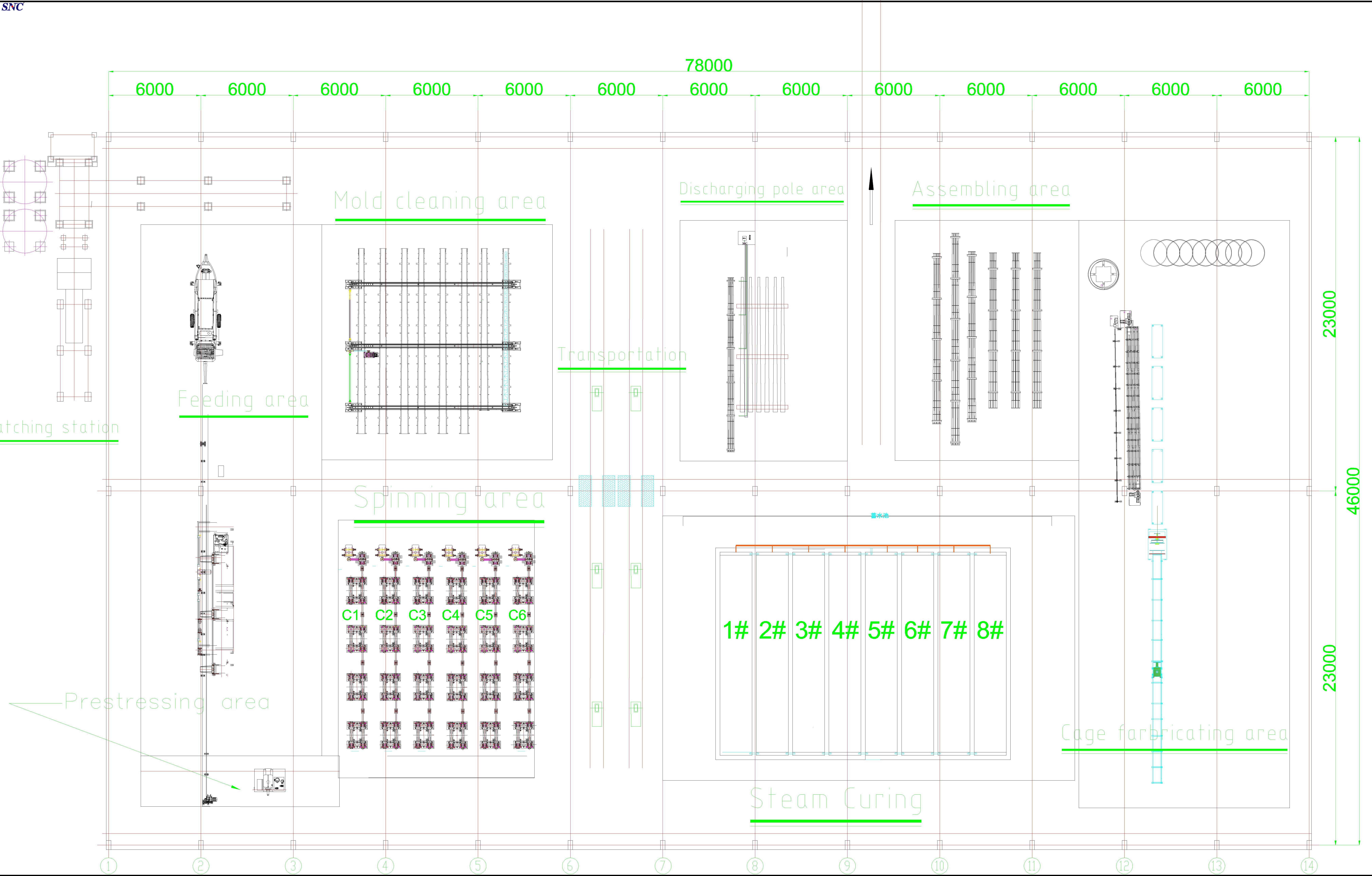 Inversión en proyecto de planta de pilotes de tubería