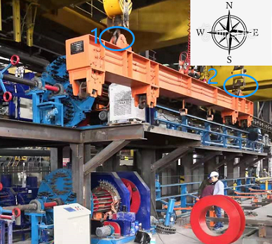 Precauciones para la instalación del soldador de jaula de acero