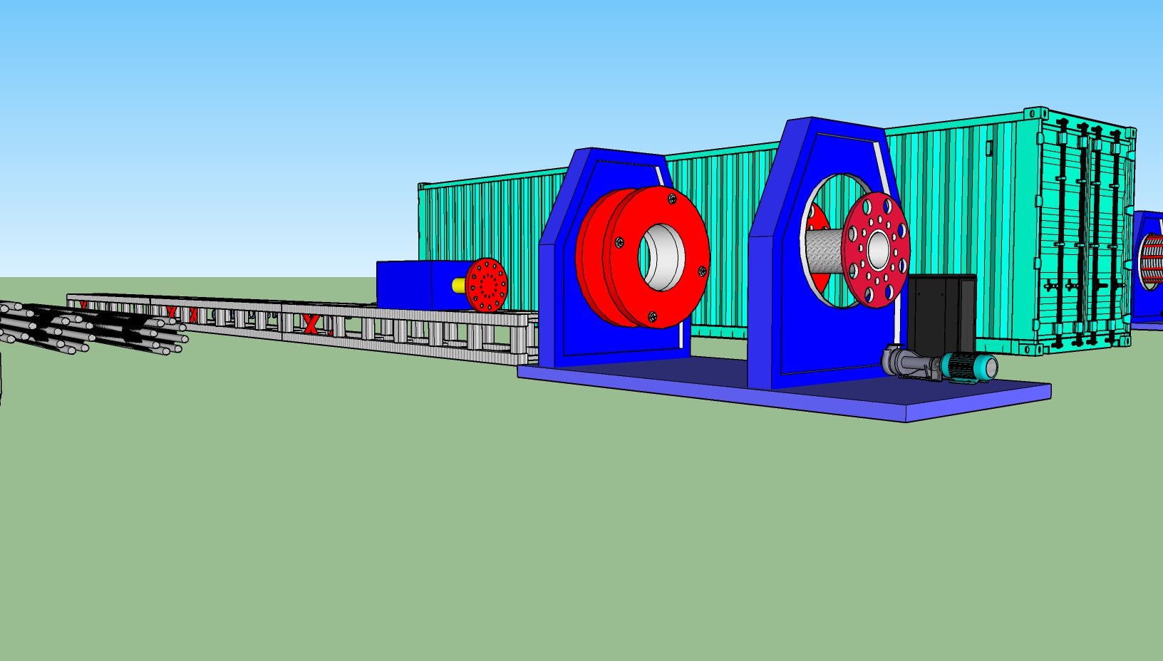 Requisitos del lugar para la instalación de una soldadora automática de jaulas