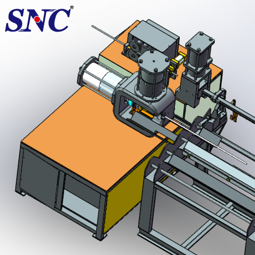 Procesamiento de cabeza de recalcado de barras de acero